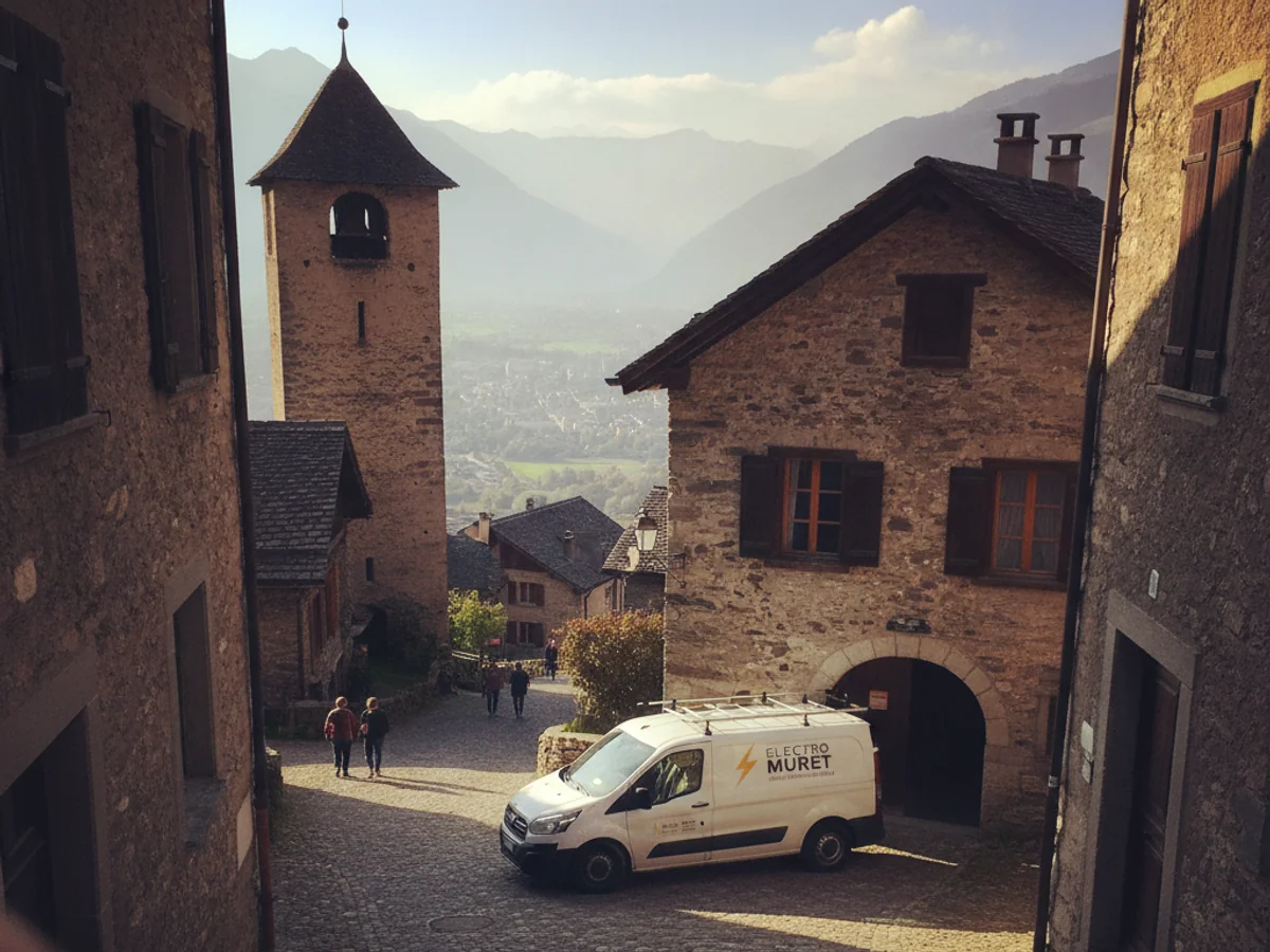 Électricien Sierre intervenant à Venthône